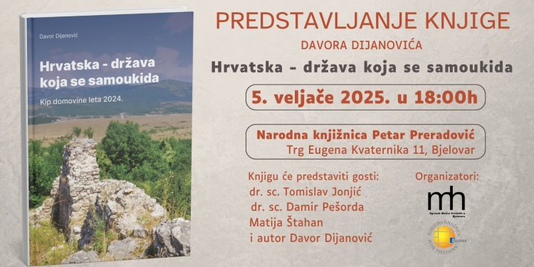 O slabostima hrvatskog društva na promocija knjige Hrvatska- država koja se samoukida