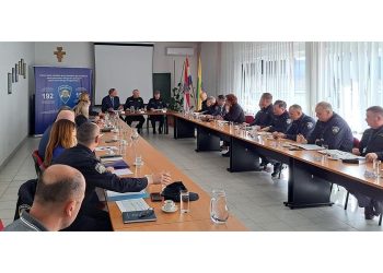 Glavni ravnatelj policije Nikola Milina u radnom posjetu Policijskoj upravi bjelovarsko-bilogorskoj