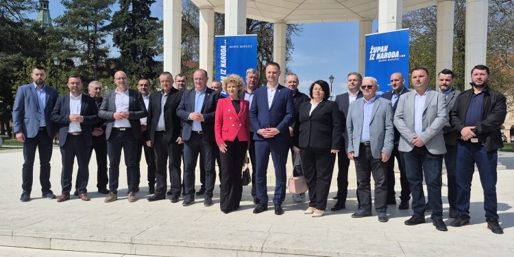 HDZ s koalicijskim partnerima predstavio pobjedničku kombinaciju za lokalne izbore- dolazimo iz naroda i svrha naše politike je pomoći ljudima