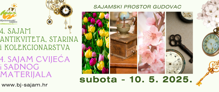 Sajam cvijeća i Sajam antikviteta u Gudovcu