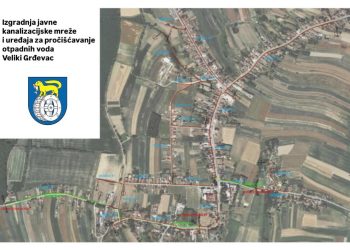 Počinje izgradnja kanalizacije i pročistača u Velikom Grđevcu