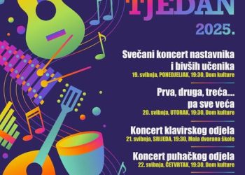 Zagrijte dlanove, počinje Glazbeni tjedan