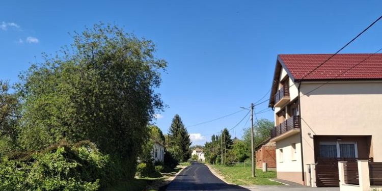 U Lipovom Brdu novi asfalt