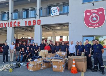 Francuski vatrogasci ponovno oduševili Rovišće: Donirali vrijednu opremu i osnažili prijateljstvo