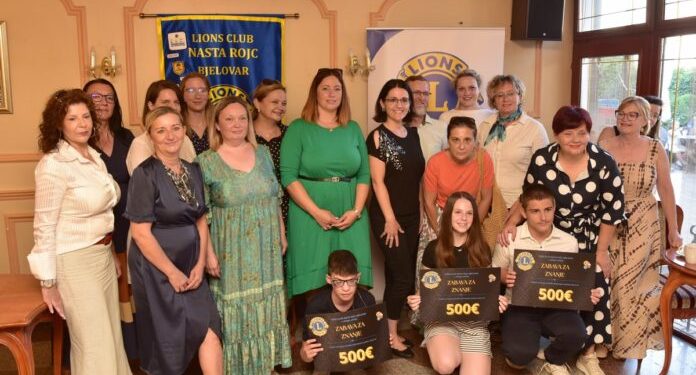 Bjelovarske Lionsice nagradile izvrsne osnovnoškolce