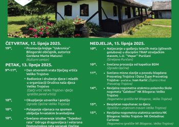 Dani Općine Veliko Trojstvo 2025: Četiri dana puna događanja, tradicije i zajedništva