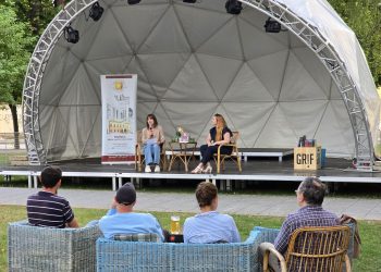 Unatoč kiši – književna večer s Innom Moore oduševila Bjelovarčane