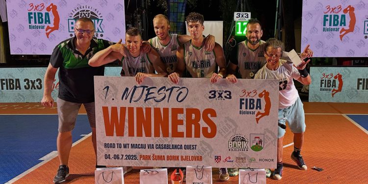 Borik 3×3 Bjelovar: Sportski spektakl u srcu park-šume oduševio publiku i igrače