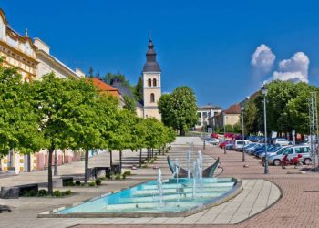 Gol u fontani usred dana: Daruvarčanin s 2,32 promila šokirao prolaznike