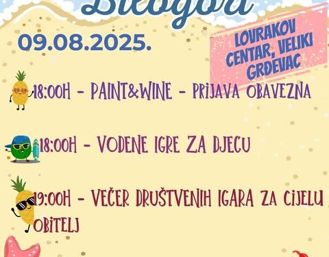 Ljeto na Južnoj Bilogori se nastavlja i donosi dva dana puna zabave i uživanja za cijelu obitelj