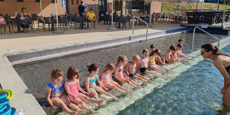 Nova sezona Škole plivanja započela na Biološkom kupalištu u Čazmi
