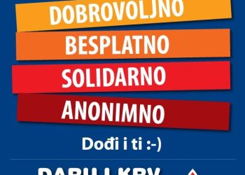 Crveni križ poziva na akciju dobrovoljnog darivanja krvi u kolovozu