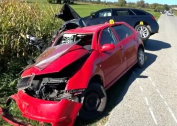 Teška nesreća u Maglenči: BMW sletio s ceste, vozila završila u kanalu