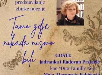 Ljubitelji knjiga, pribilježite sutrašnji datum jer vas očekuje još jedna promocija!