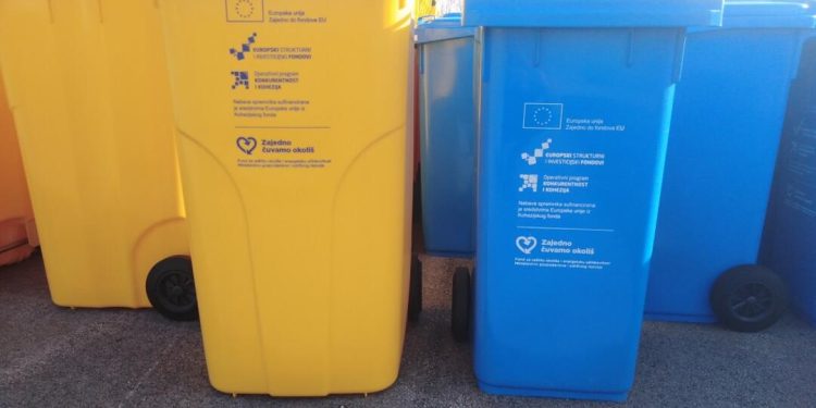 Obavijest Komunalca: sutra odvoz papira i plastike iz ulica i naselja Grada Bjelovara