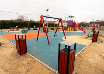 Park Lanište u Rovišću poprima novi izgled: dječje igralište, poučna staza i solarna rasvjeta za sve generacije