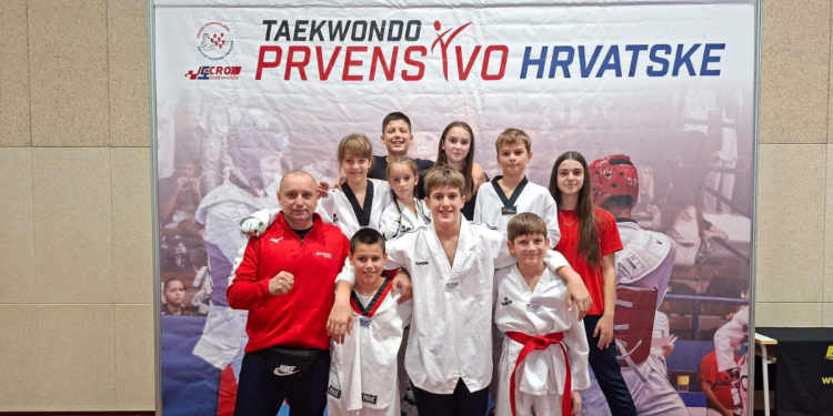 Zlato ponovno u Bjelovaru: Taekwondo klub „Omega“ najbolji u državi!