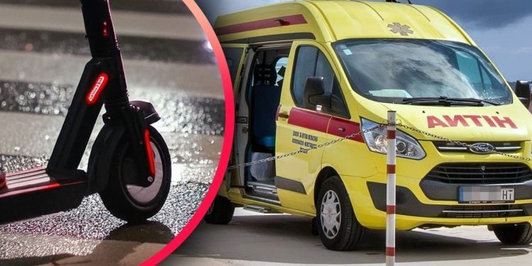 Pijani maloljetnik stradao na električnom romobilu