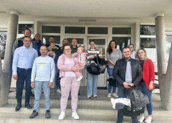 Načelnik Pavlečić darivao novorođenčad