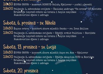 Rovišće ulazi u adventsko razdoblje – pridružite se blagdanskoj čaroliji