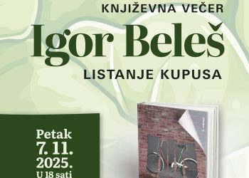 Književna večer s Igorom Belešom u Gradskom muzeju Bjelovar: Predstavljanje romana „Listanje kupusa“