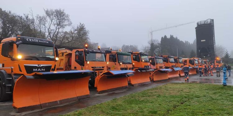 Bjelovarsko-bilogorska županija spremna za prvi ovogodišnji snijeg: vozači, pripazite i na ralice