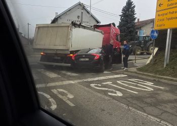 Prometna nesreća na ulazu u grad kod skretanja za Hrgovljane, građani ogorčeni: “Ovo je već deseta saobraćajka”