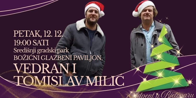 Sutra na Adventu nastupaju braća Milić