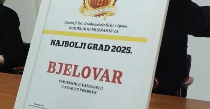 Bjelovar službeno najbolji u Hrvatskoj po korištenju EU fondova: „Na svaki euro gradske blagajne vraća nam se do osam iz Bruxellesa“