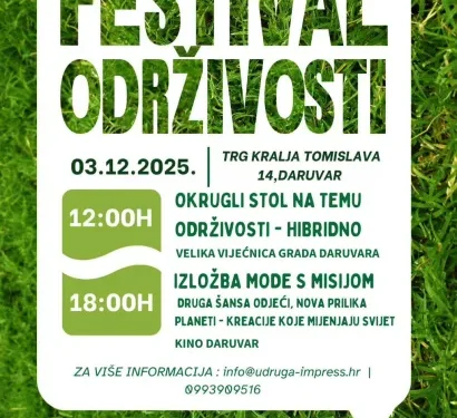 Daruvar slavi održivost i kreativno recikliranje: Festival koji odbačenim stvarima daje novu vrijednost