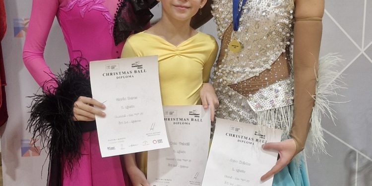 Bjelovarske plesačice na međunarodnom turniru osvojile tri medalje