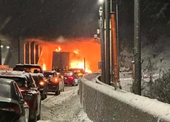 Teška nesreća u tunelu Brentenberg: Vozač iz Bjelovara u komi, liječnici se bore za njegov život