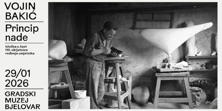 Nakon šest desetljeća povratak u rodni grad: Izložba „Vojin Bakić: Princip nade“ u Gradskom muzeju Bjelovar