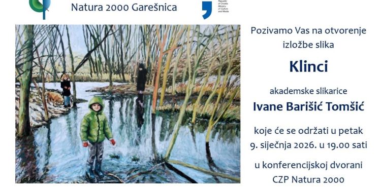Izložba „Klinci“ akademske slikarice Ivane Barišić Tomšić stiže u Garešnicu