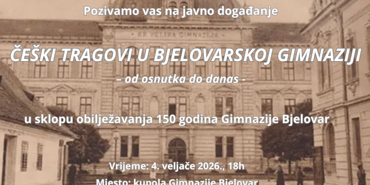 Češki tragovi u Gimnaziji Bjelovar: predavanja u povodu 150 godina škole