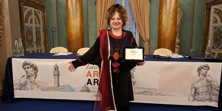 Bjelovarska umjetnica među svjetskim imenima nagrađenima u Firenci