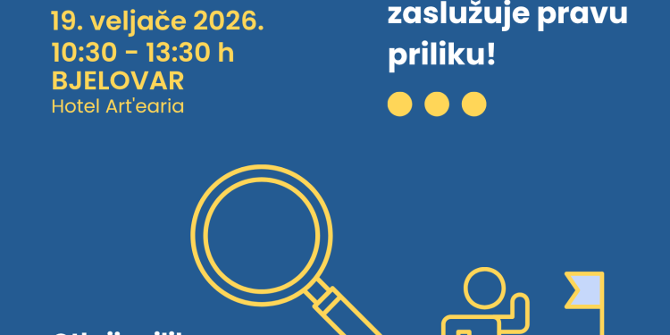 Dani poslova 2026. u Bjelovaru- Susret poslodavaca i tražitelja zaposlenja 19. veljače