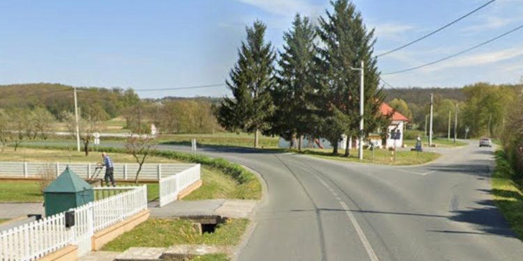 Opet prometna nesreća u Grgincu: mokar kolnik i neprilagođena brzina završili slijetanje s ceste