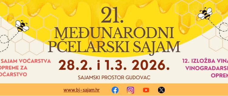 Gudovac za vikend u znaku meda, vina i voća – stiže 21. Pčelarski sajam