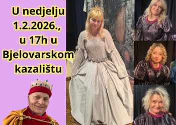 Danas u Bjelovarskom kazalištu mjuzikl „Trnoružica”