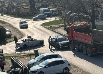 Prometna na križanju Osječke i Vinkovačke paralizirala dio Bjelovara