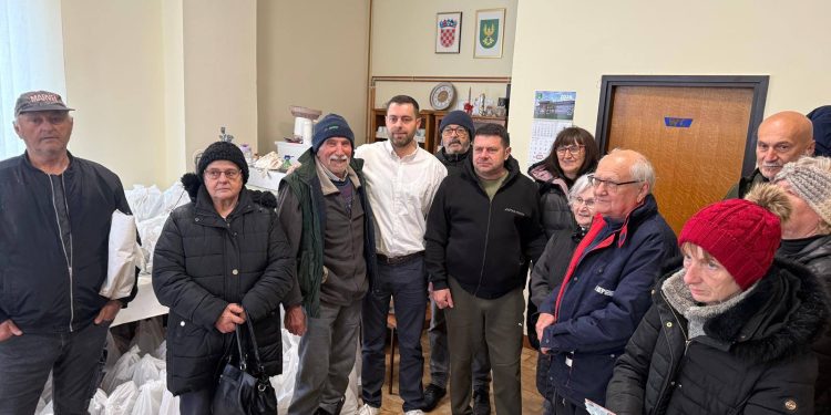 Grad Grubišno Polje započeo podjelu uskrsnih paketa za sve umirovljenike