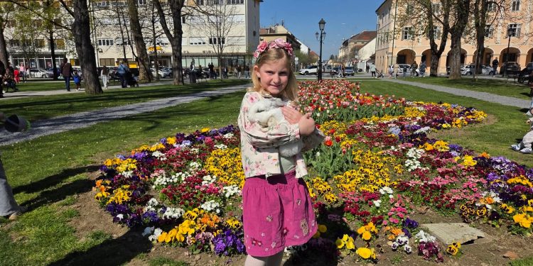 FOTO Nikad više djece u parku: uskrsna potraga okupila tisuće Bjelovarčana