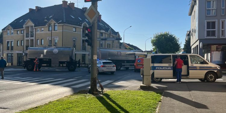 Kaos kod Gimnazije: teretno vozilo sudjelovalo u nesreći, naletio na pješakinju