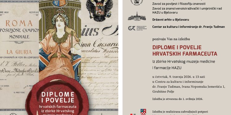 Izložba o povijesti hrvatske farmacije stiže u Grubišno Polje