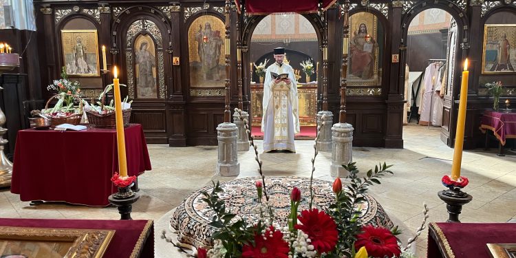 Središnje uskrsno slavlje okupilo pravoslavne vjernike u Bjelovaru