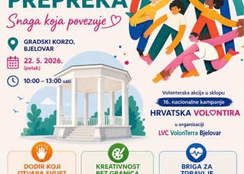 Bjelovar obilježava “Hrvatska volontira”: Građane očekuju radionice, mjerenja i iskustvo života bez prepreka