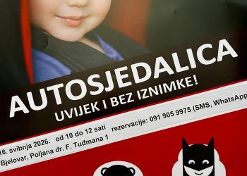 Besplatan pregled autosjedalica u Bjelovaru: Policija i Roda pozivaju roditelje na preventivnu akciju