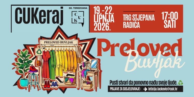 Preloved buvljak stiže na Terezijanu