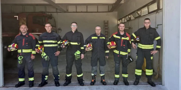 Vatrogasci iz Bjelovarsko-bilogorske županije upućeni na dislokaciju u Dubrovnik